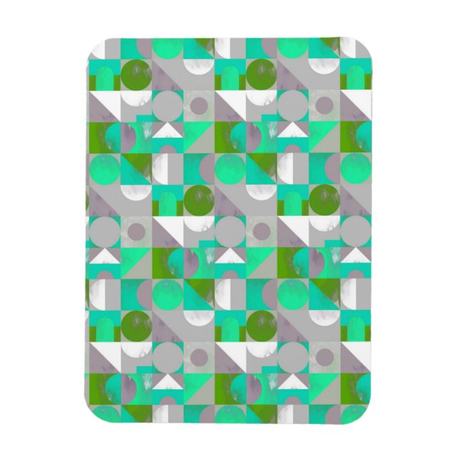 Toy Blocks small - green Magnet (Vertical)