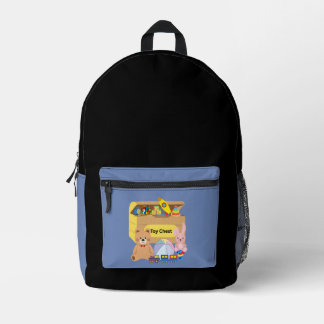 Toy Box Printed Backpack