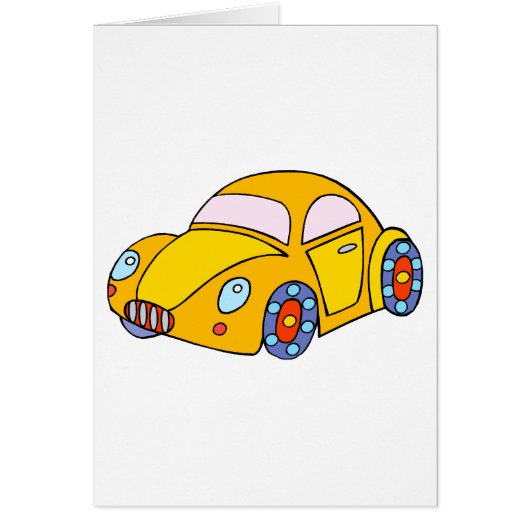 Toy Car Cards (Front)