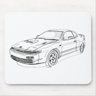 Toy Celica GT4 1990 Mouse Pad