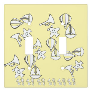 Toy Collection Kids Trim Kids Room Yello           Light Switch Cover