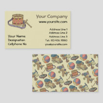 Toy Drum Business Card