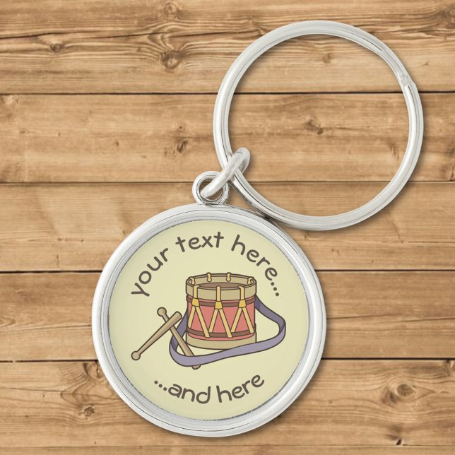 Toy Drum Keychain (Creator Uploaded)