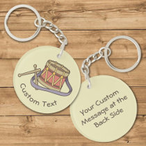 Toy Drum Keychain
