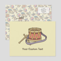 Toy Drum Postcard