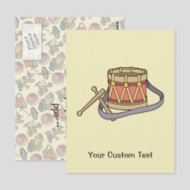 Toy Drum Postcard