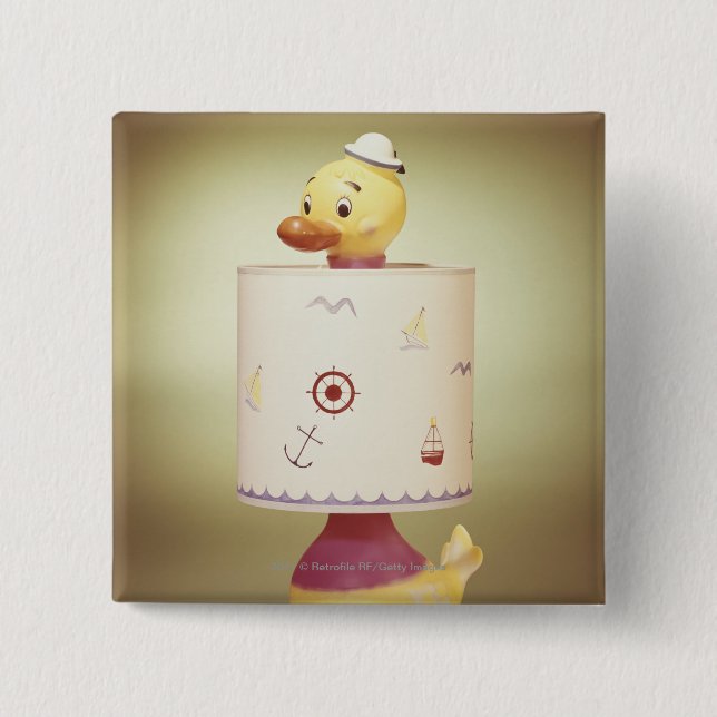 Toy duck lamp button (Front)