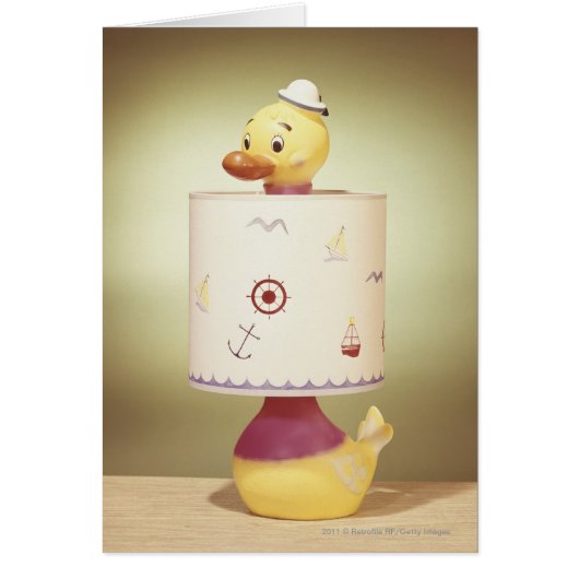 Toy duck lamp cards (Front)