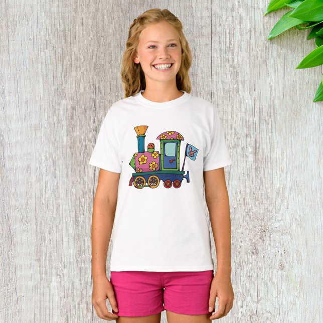 Toy Flower Train T-Shirt (Creator Uploaded)