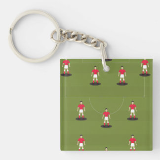 Toy Football Team Keychain