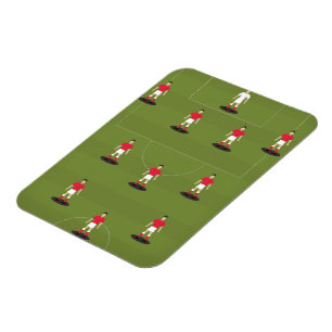 Toy Football Team Magnet