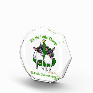 Toy Fox Terrier Christmas Award