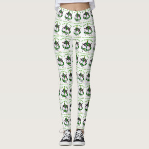 Toy Fox Terrier Christmas Leggings