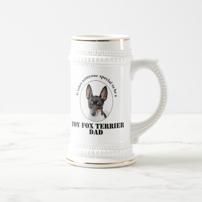 Toy Fox Terrier Dad Stein (Right)