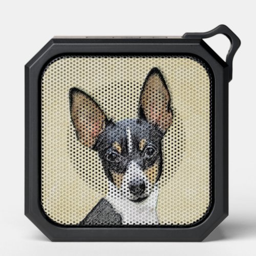Toy Fox Terrier Painting _ Cute Original Dog Art Bluetooth Speaker