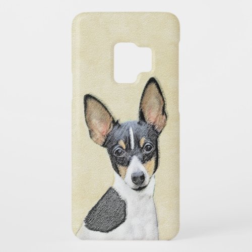 Toy Fox Terrier Painting _ Cute Original Dog Art Case_Mate Samsung Galaxy S9 Case