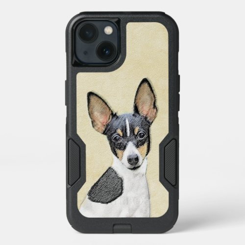 Toy Fox Terrier Painting _ Cute Original Dog Art iPhone 13 Case
