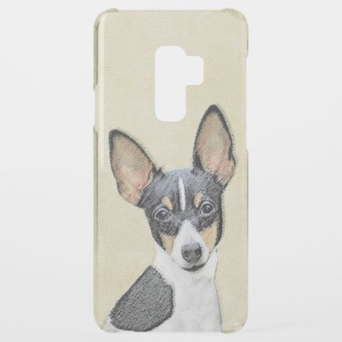 Toy Fox Terrier Painting _ Cute Original Dog Art Uncommon Samsung Galaxy S9 Plus Case