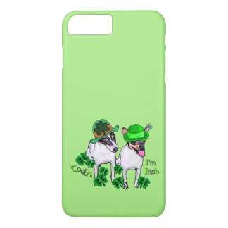 Toy Fox Terrier St Pattys iPhone 8 Plus/7 Plus Case