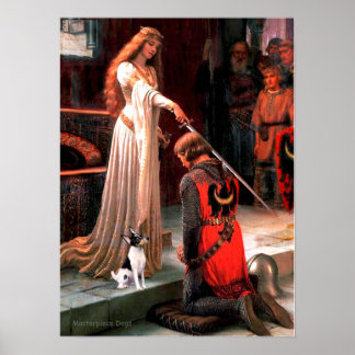 Toy Fox Terrier - The Accolade Poster