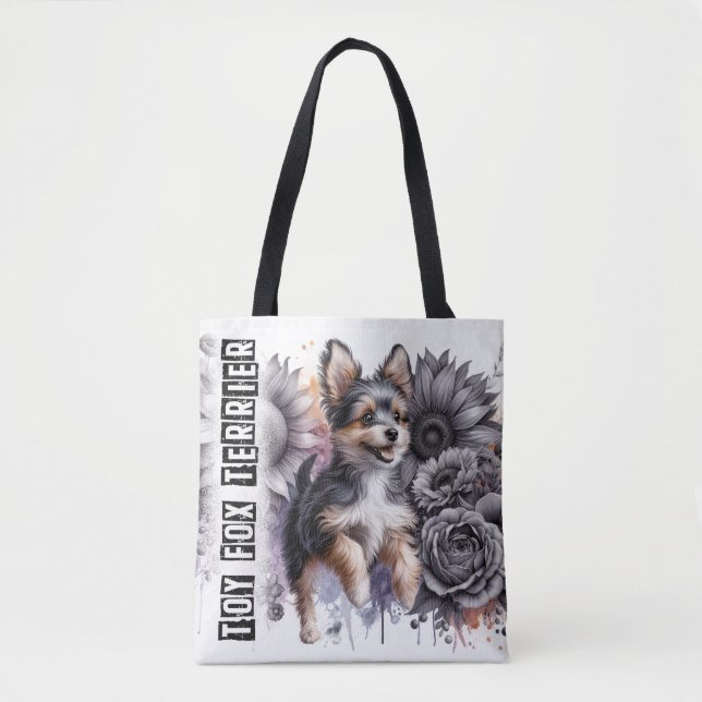 Toy Fox Terrier Tote Bag (Front)