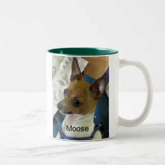 Toy Fox Terrier Two-Tone Coffee Mug