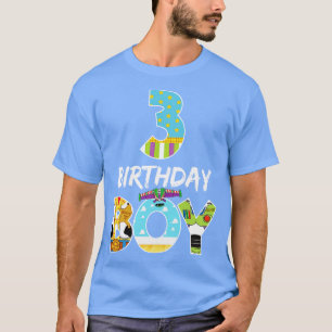 Toy Funny 3rd Birthday Story Bday Gift For Boys Ki T-Shirt