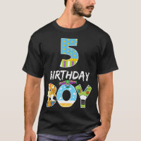  Toy Funny 5Th Birthday Story Boy 5 Year Old B-Day