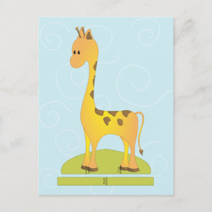 Toy Giraffee Postcard
