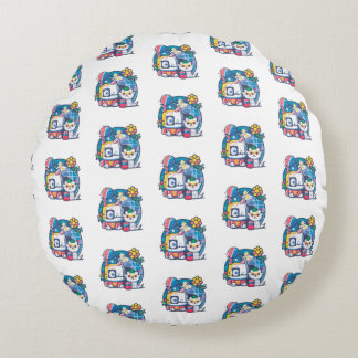 Toy Globe Round Pillow