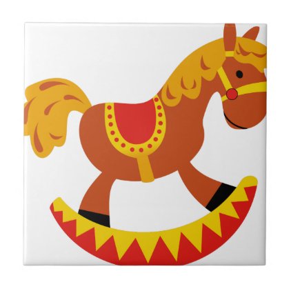 Toy Horse Ceramic Tile