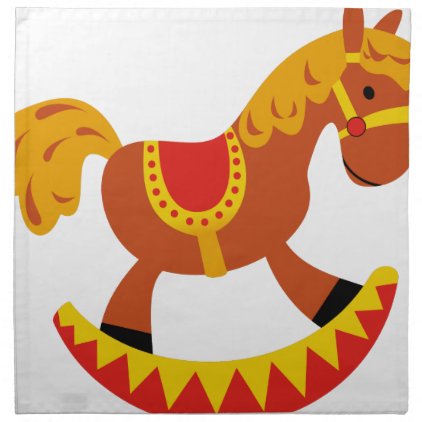 Toy Horse Napkin