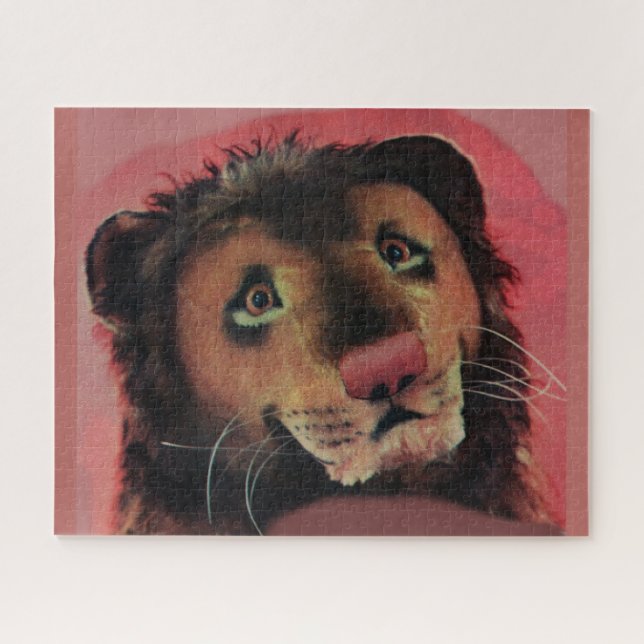 toy lion head jigsaw puzzle (Horizontal)