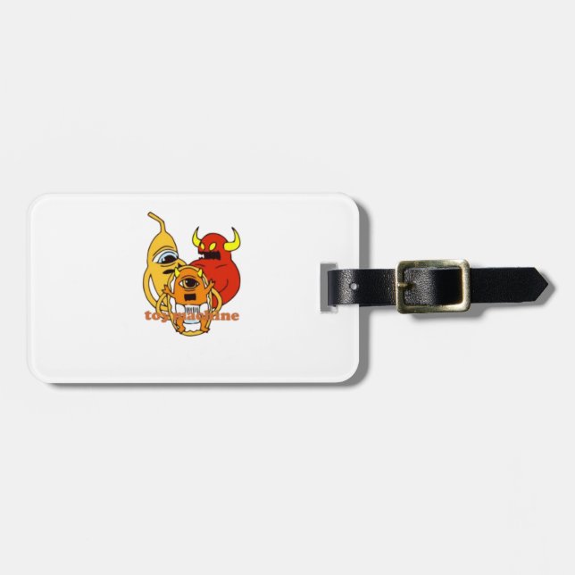 Toy Machine  Luggage Tag (Front Horizontal)