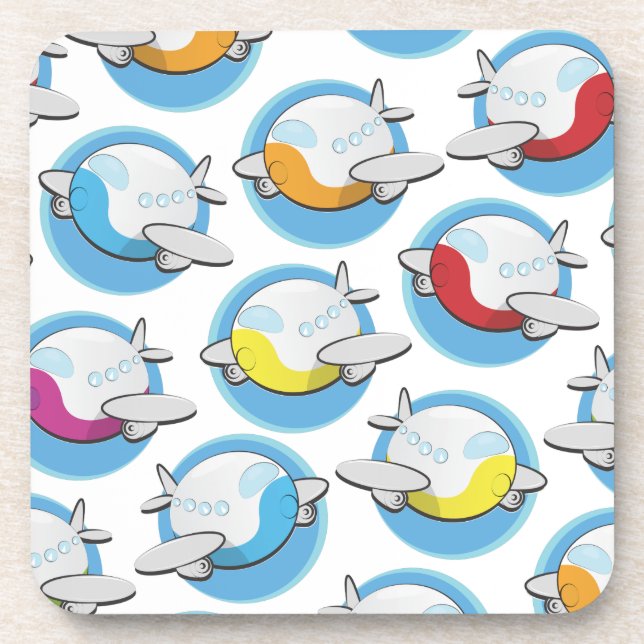 Toy Planes Beverage Coaster (Front)