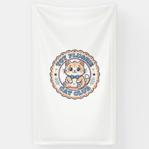 Toy Plushie Cat Cute Cat T-Shirt Design - Toy Plus Banner