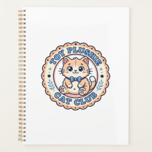 Toy Plushie Cat Cute Cat T-Shirt Design - Toy Plus Planner