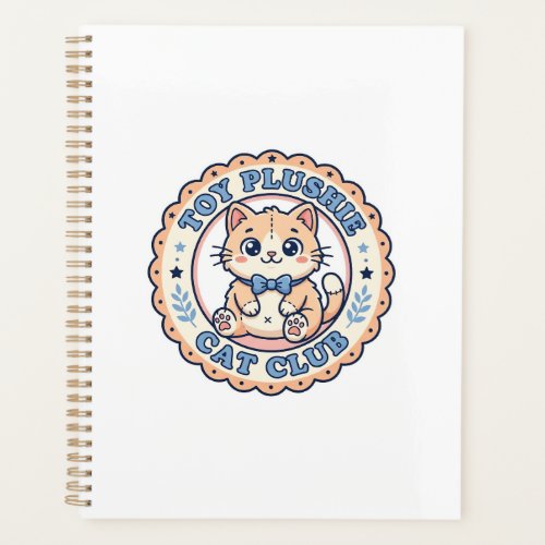 Toy Plushie Cat Cute Cat T-Shirt Design - Toy Plus Planner