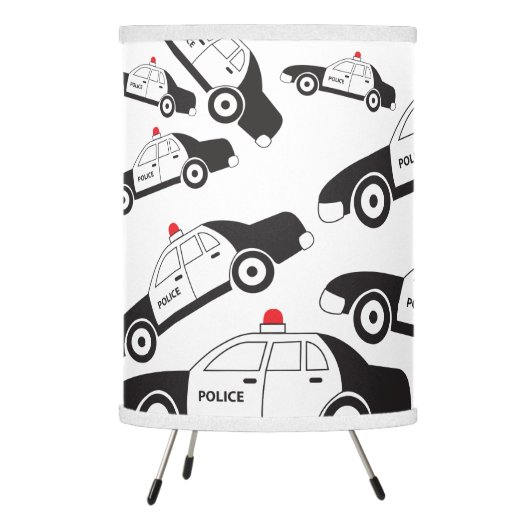 Toy Police Car Design Tripod Lamp (Left)