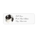 Toy Pomeranian Dog Mailing Label