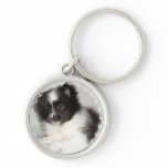 Toy Pomeranian Keychain
