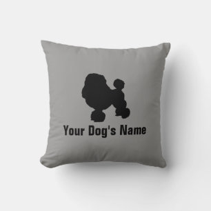 Toy Poodle トイ・プードル Throw Pillow