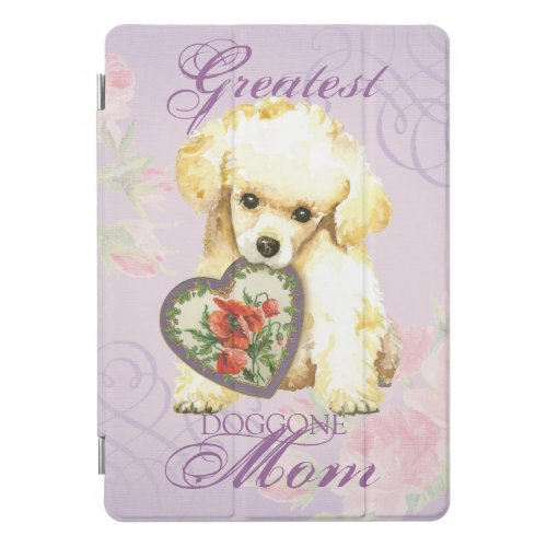 Toy Poodle Heart Mom iPad Pro Cover