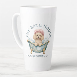 Toy Poodle In Bath Cute Dog Groomer Mug