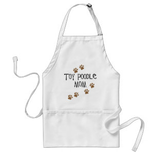 Toy Poodle Mom Adult Apron