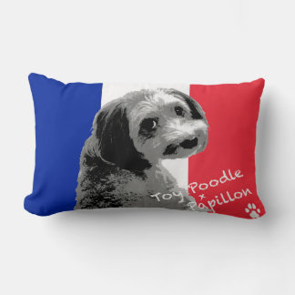 Toy Poodle × Papiyon Lumbar Pillow