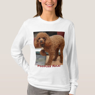 Toy Poodle Paw Up T-Shirt