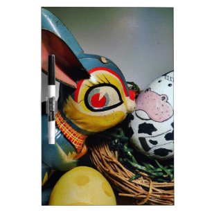 Toy Rabbit and  cow egg Dry Erase Board