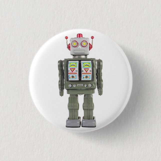 Toy Robot Button (Front)
