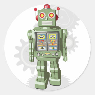 Toy Robot Stickers